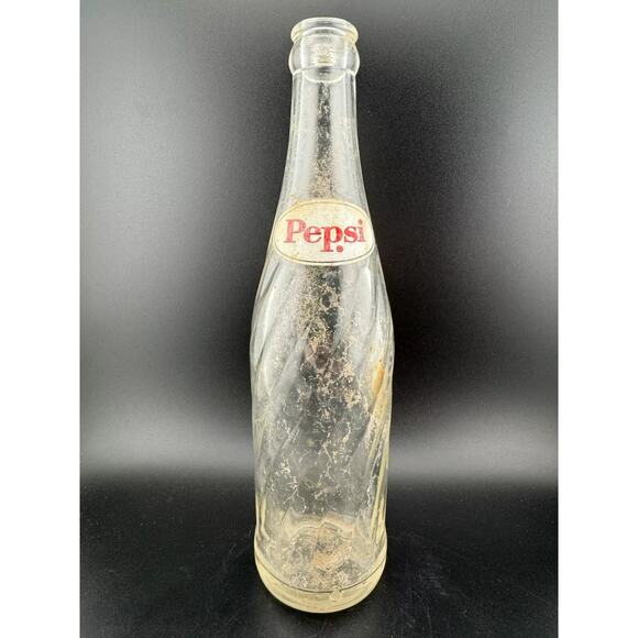 Pepsi Other - Vintage Glass 12 oz Pepsi-Cola Pop Bottle